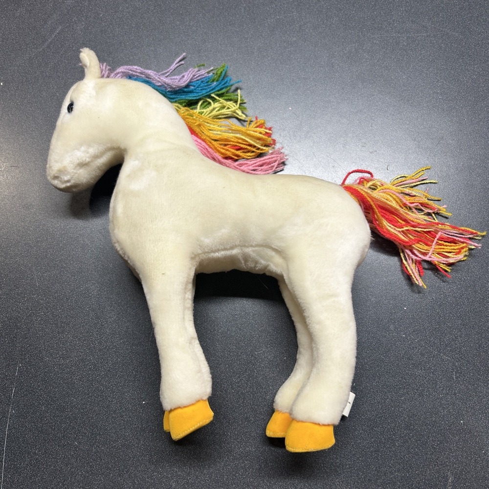 1983 Rainbow Brite Starlite Horse Plush Retro Nostalgia 90s Kids Toys - Picture 2 of 8